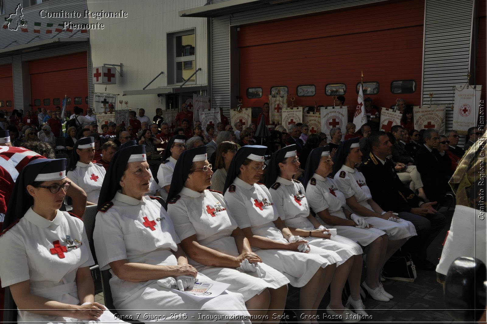 Cuneo 7 Giugno 2015 - Inaugurazione nuova Sede - Croce Rossa Italiana- Comitato Regionale del Piemonte