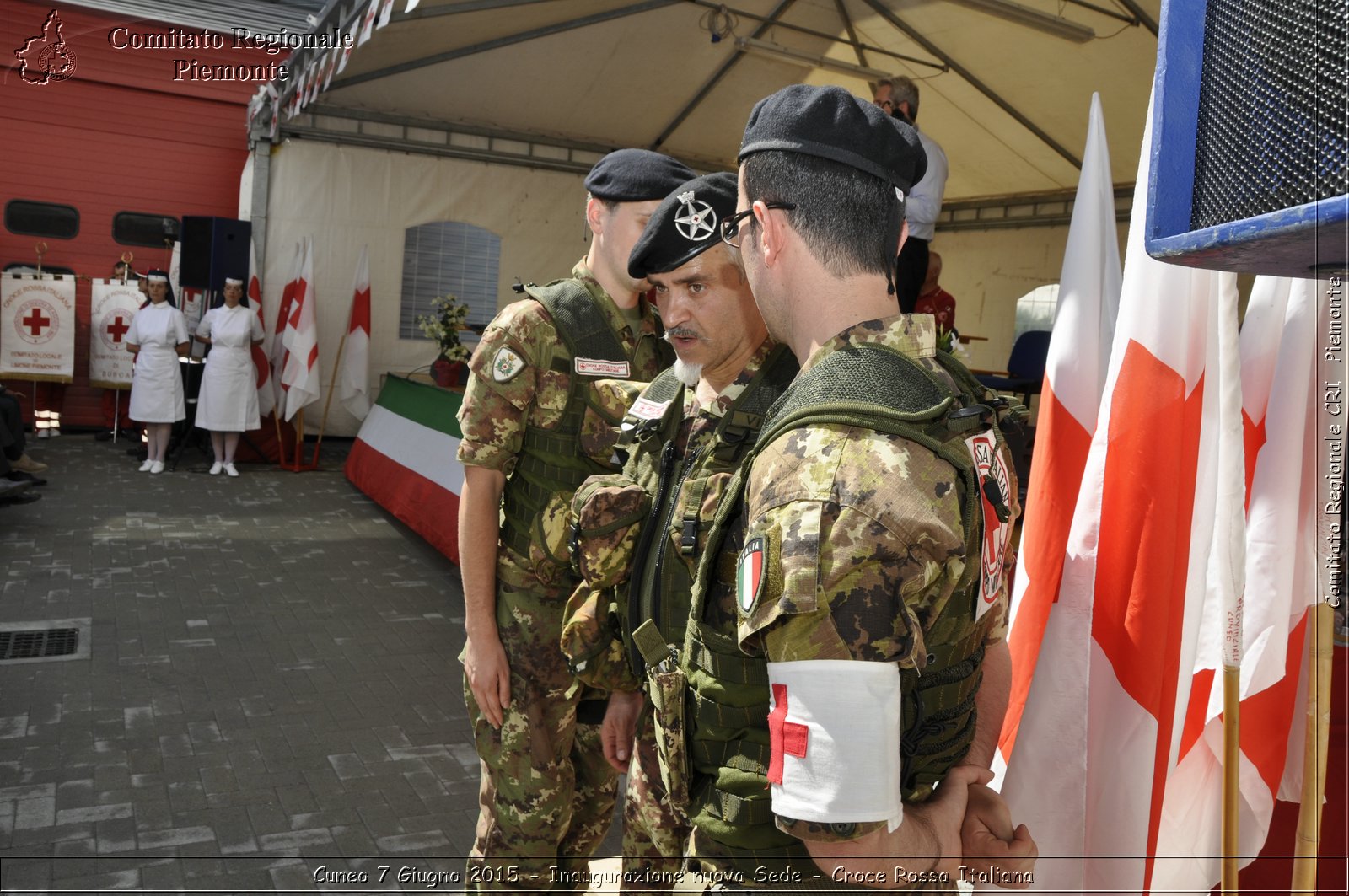 Cuneo 7 Giugno 2015 - Inaugurazione nuova Sede - Croce Rossa Italiana- Comitato Regionale del Piemonte