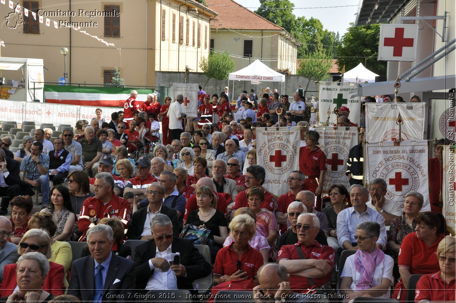 Cuneo 7 Giugno 2015 - Inaugurazione nuova Sede - Croce Rossa Italiana- Comitato Regionale del Piemonte