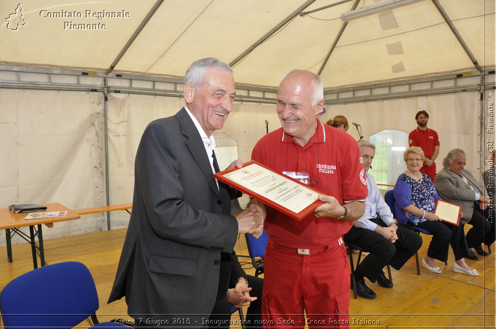 Cuneo 7 Giugno 2015 - Inaugurazione nuova Sede - Croce Rossa Italiana- Comitato Regionale del Piemonte