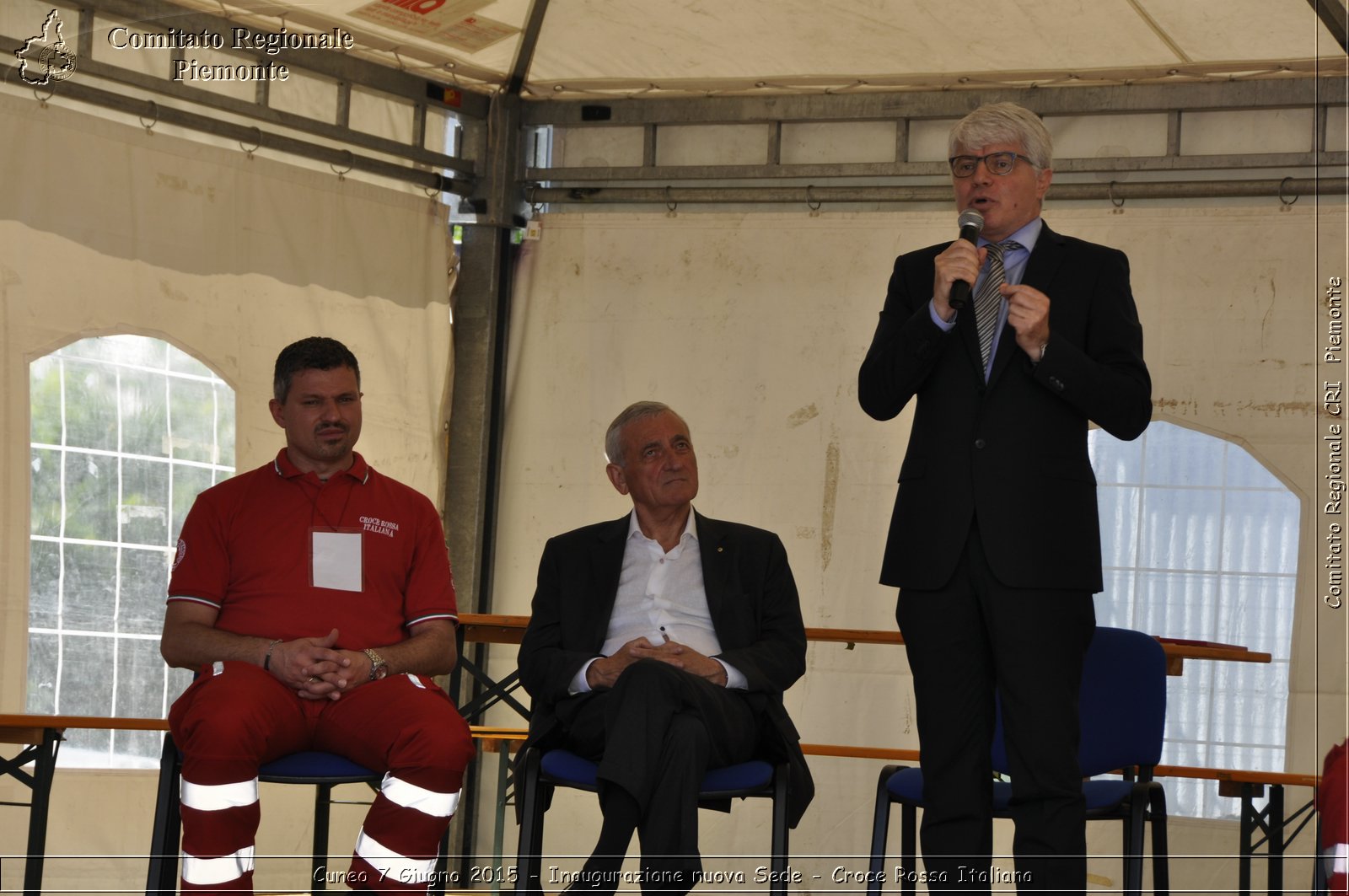 Cuneo 7 Giugno 2015 - Inaugurazione nuova Sede - Croce Rossa Italiana- Comitato Regionale del Piemonte