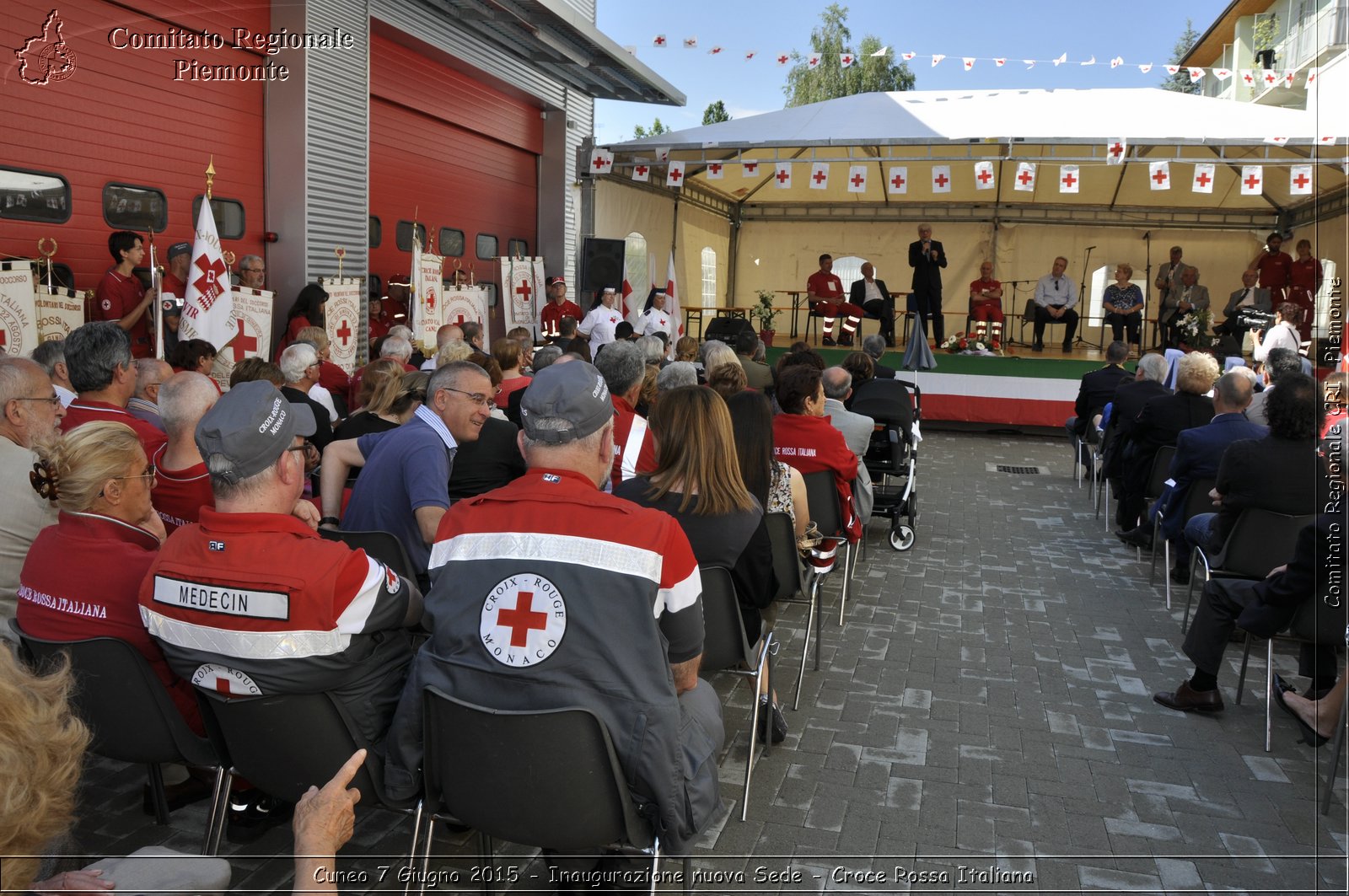 Cuneo 7 Giugno 2015 - Inaugurazione nuova Sede - Croce Rossa Italiana- Comitato Regionale del Piemonte