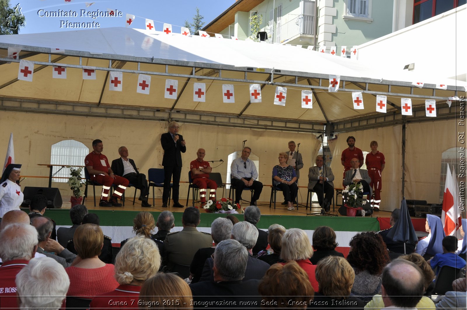 Cuneo 7 Giugno 2015 - Inaugurazione nuova Sede - Croce Rossa Italiana- Comitato Regionale del Piemonte