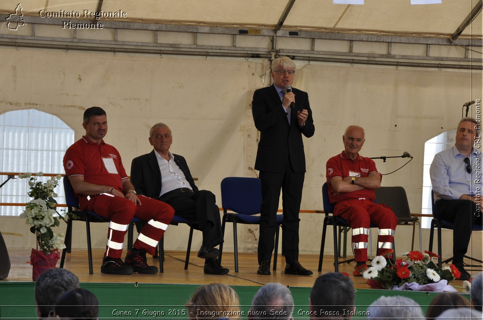 Cuneo 7 Giugno 2015 - Inaugurazione nuova Sede - Croce Rossa Italiana- Comitato Regionale del Piemonte