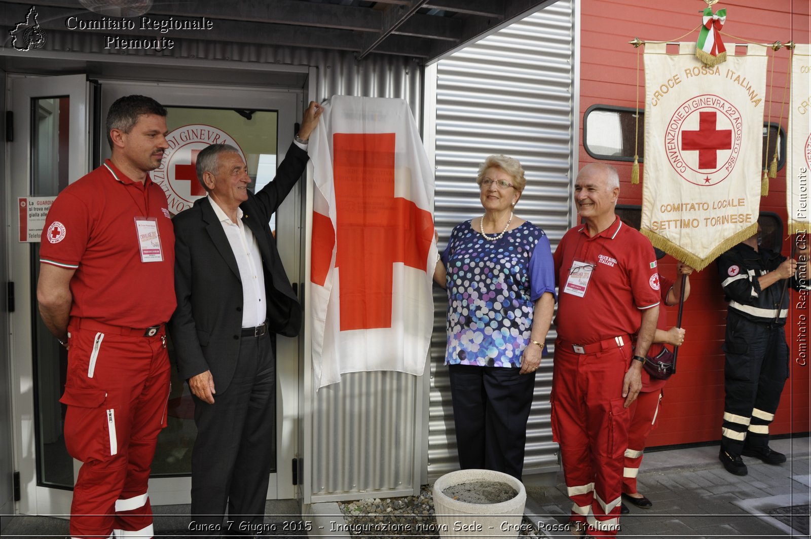 Cuneo 7 Giugno 2015 - Inaugurazione nuova Sede - Croce Rossa Italiana- Comitato Regionale del Piemonte