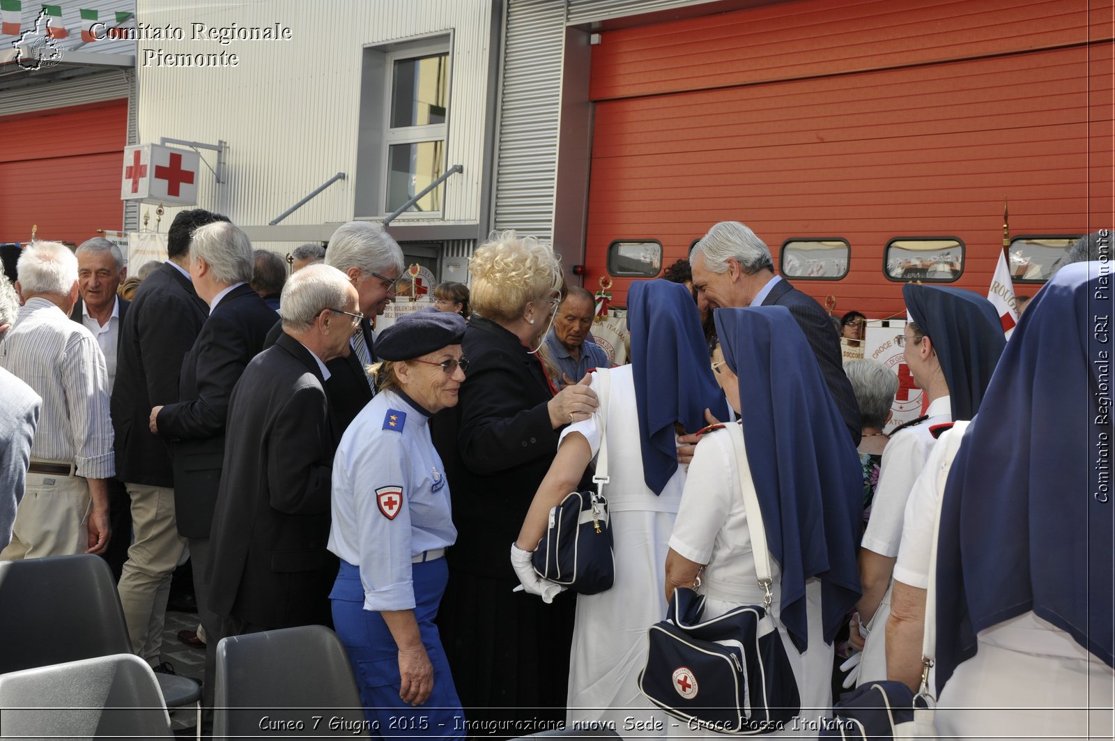 Cuneo 7 Giugno 2015 - Inaugurazione nuova Sede - Croce Rossa Italiana- Comitato Regionale del Piemonte