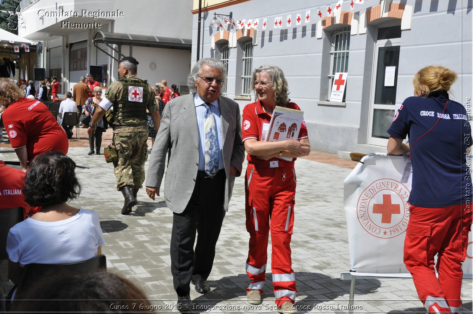 Cuneo 7 Giugno 2015 - Inaugurazione nuova Sede - Croce Rossa Italiana- Comitato Regionale del Piemonte