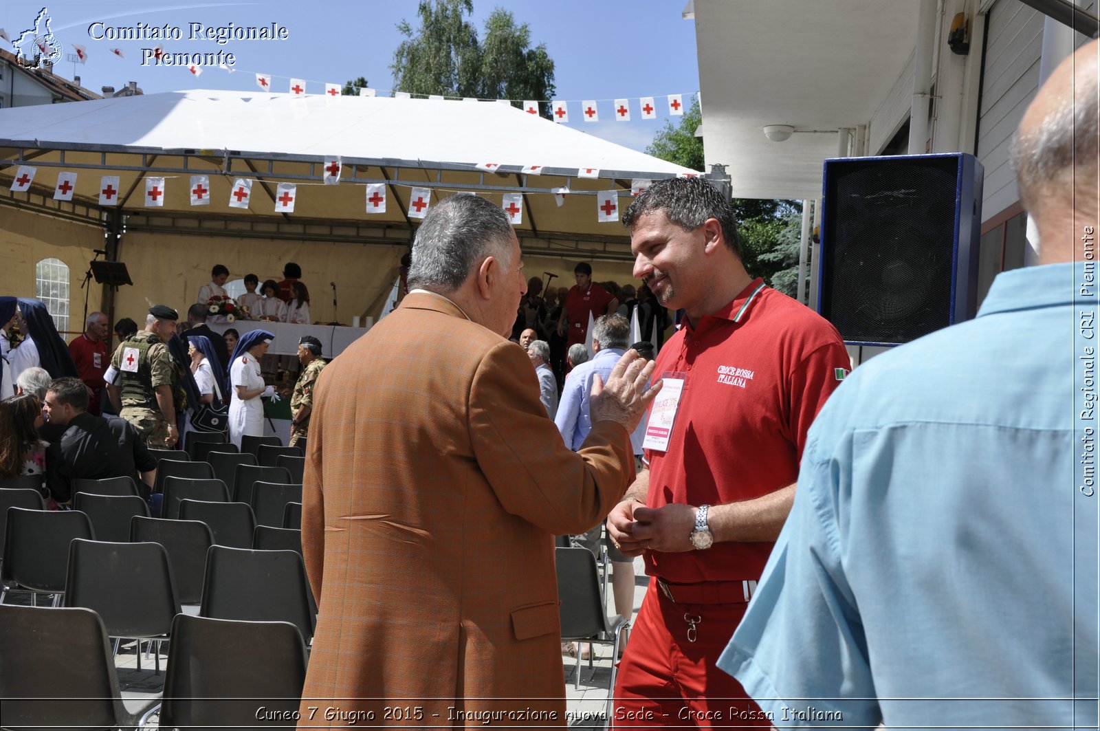 Cuneo 7 Giugno 2015 - Inaugurazione nuova Sede - Croce Rossa Italiana- Comitato Regionale del Piemonte