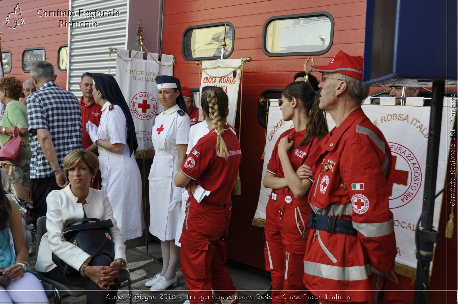 Cuneo 7 Giugno 2015 - Inaugurazione nuova Sede - Croce Rossa Italiana- Comitato Regionale del Piemonte