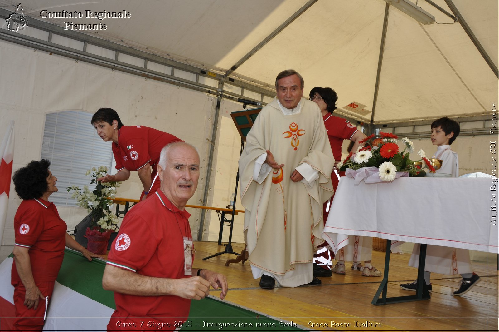 Cuneo 7 Giugno 2015 - Inaugurazione nuova Sede - Croce Rossa Italiana- Comitato Regionale del Piemonte