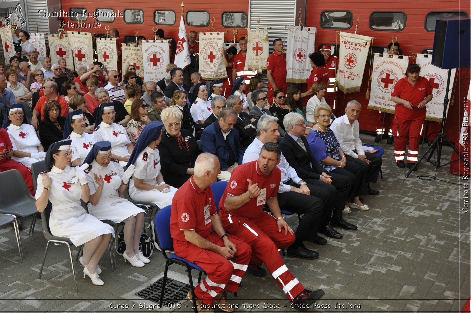 Cuneo 7 Giugno 2015 - Inaugurazione nuova Sede - Croce Rossa Italiana- Comitato Regionale del Piemonte