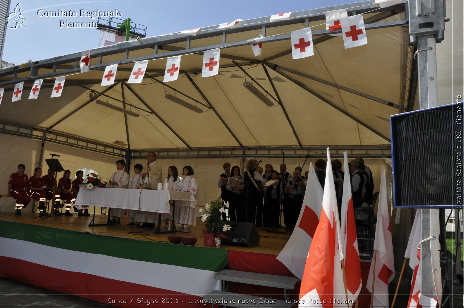 Cuneo 7 Giugno 2015 - Inaugurazione nuova Sede - Croce Rossa Italiana- Comitato Regionale del Piemonte