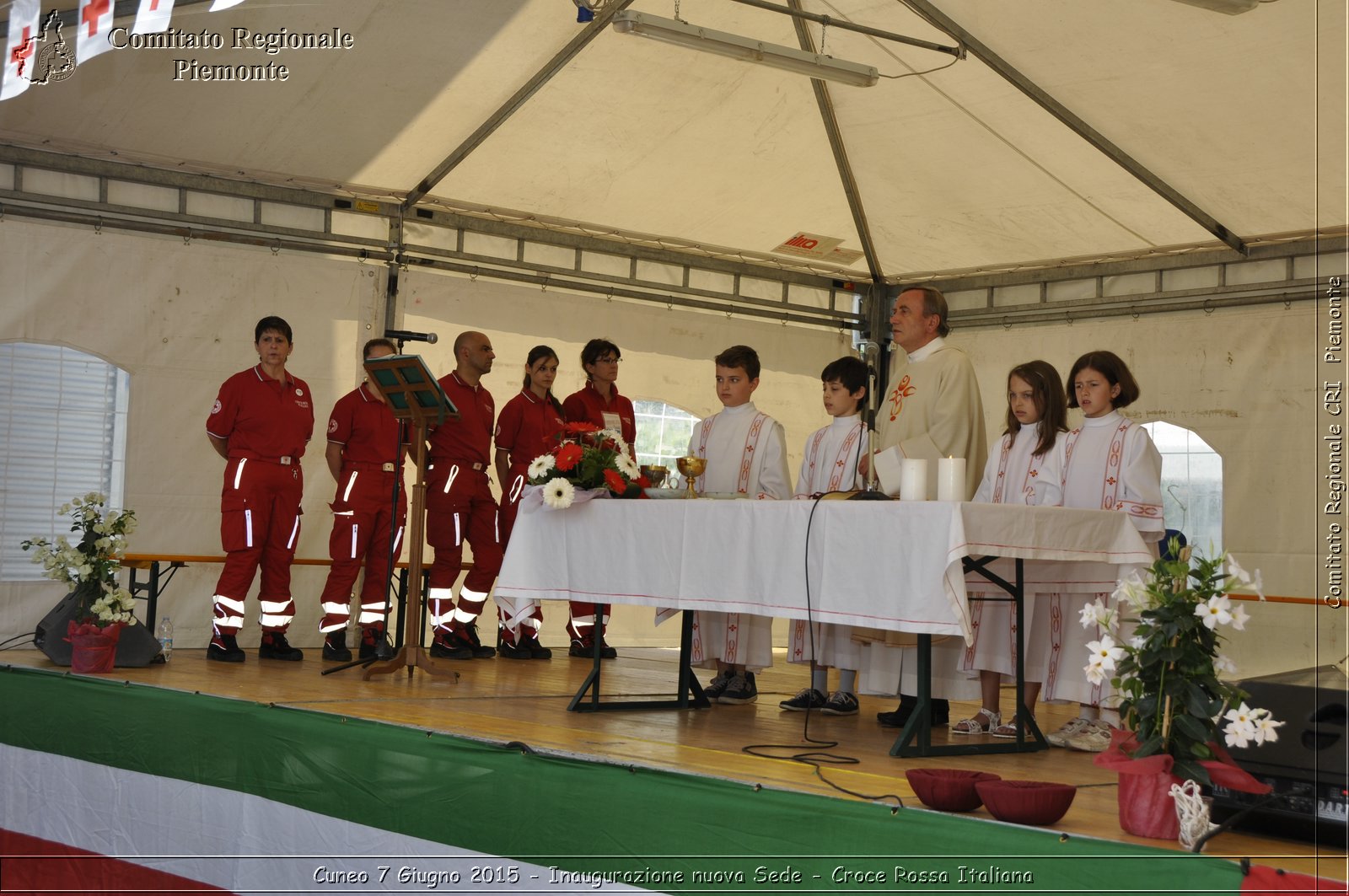 Cuneo 7 Giugno 2015 - Inaugurazione nuova Sede - Croce Rossa Italiana- Comitato Regionale del Piemonte