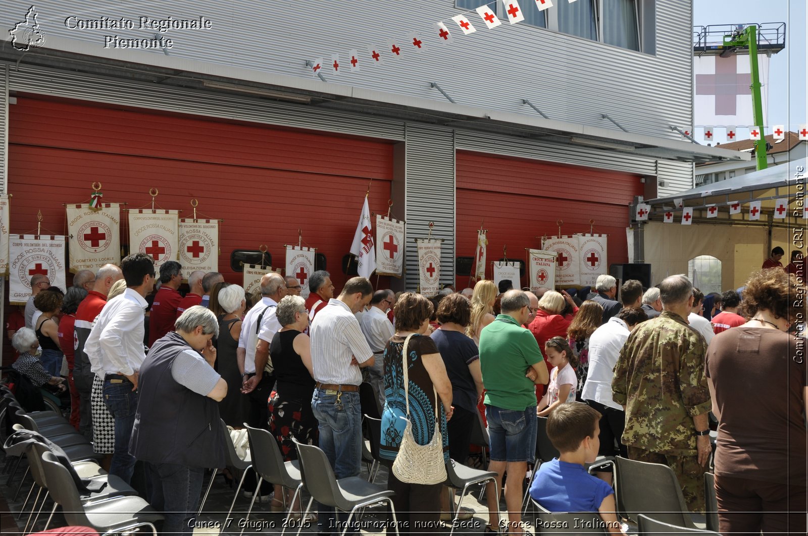 Cuneo 7 Giugno 2015 - Inaugurazione nuova Sede - Croce Rossa Italiana- Comitato Regionale del Piemonte