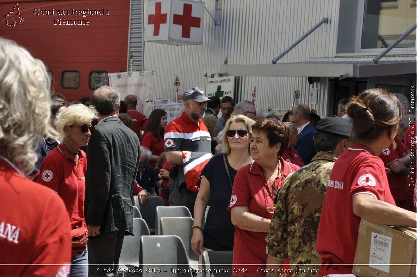 Cuneo 7 Giugno 2015 - Inaugurazione nuova Sede - Croce Rossa Italiana- Comitato Regionale del Piemonte