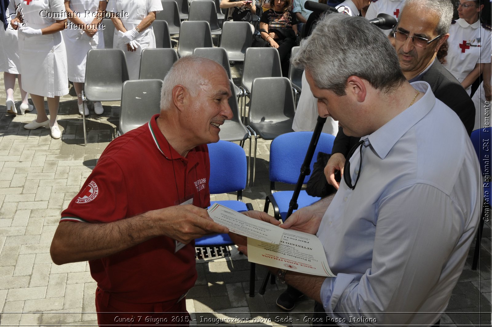 Cuneo 7 Giugno 2015 - Inaugurazione nuova Sede - Croce Rossa Italiana- Comitato Regionale del Piemonte