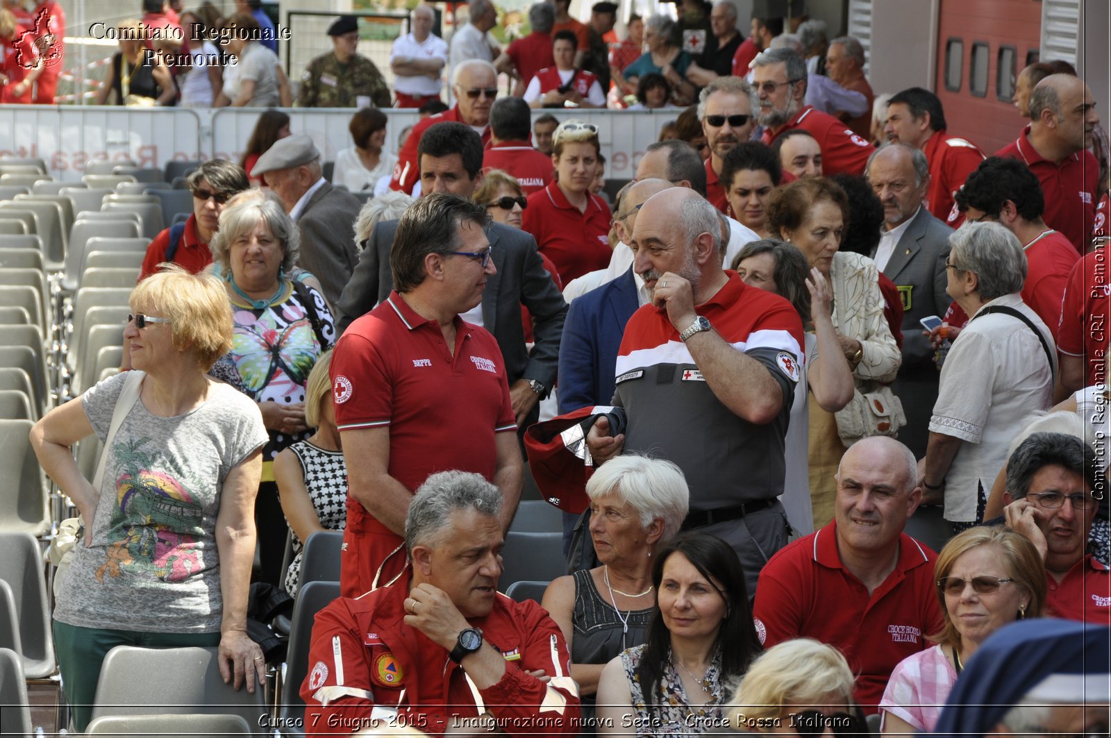 Cuneo 7 Giugno 2015 - Inaugurazione nuova Sede - Croce Rossa Italiana- Comitato Regionale del Piemonte