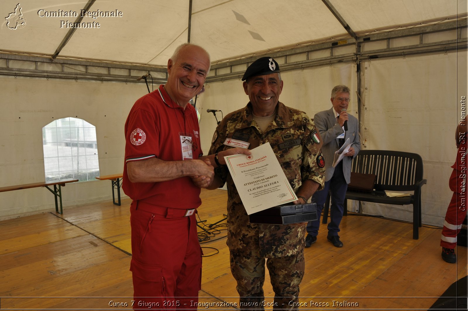 Cuneo 7 Giugno 2015 - Inaugurazione nuova Sede - Croce Rossa Italiana- Comitato Regionale del Piemonte