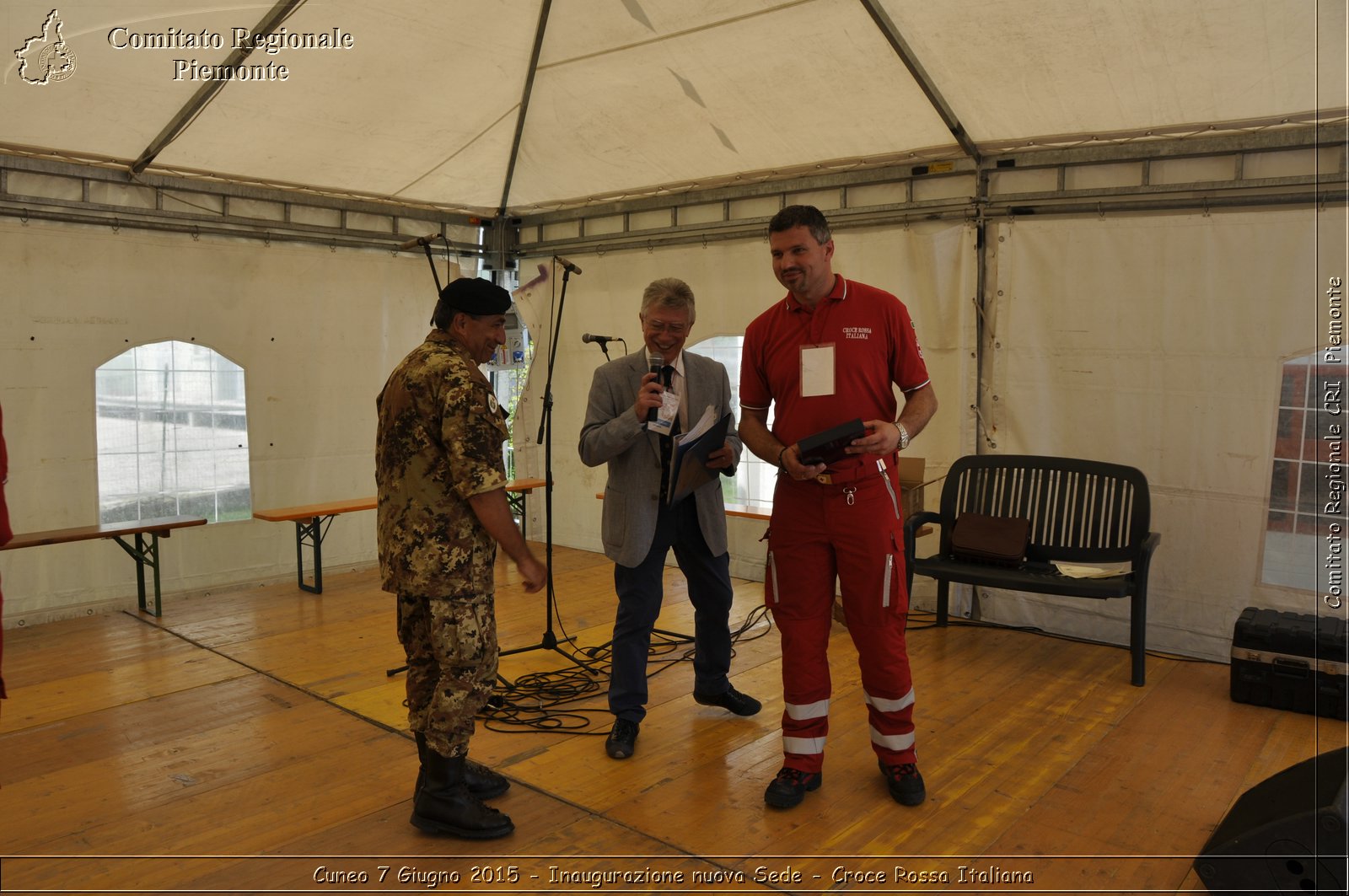 Cuneo 7 Giugno 2015 - Inaugurazione nuova Sede - Croce Rossa Italiana- Comitato Regionale del Piemonte