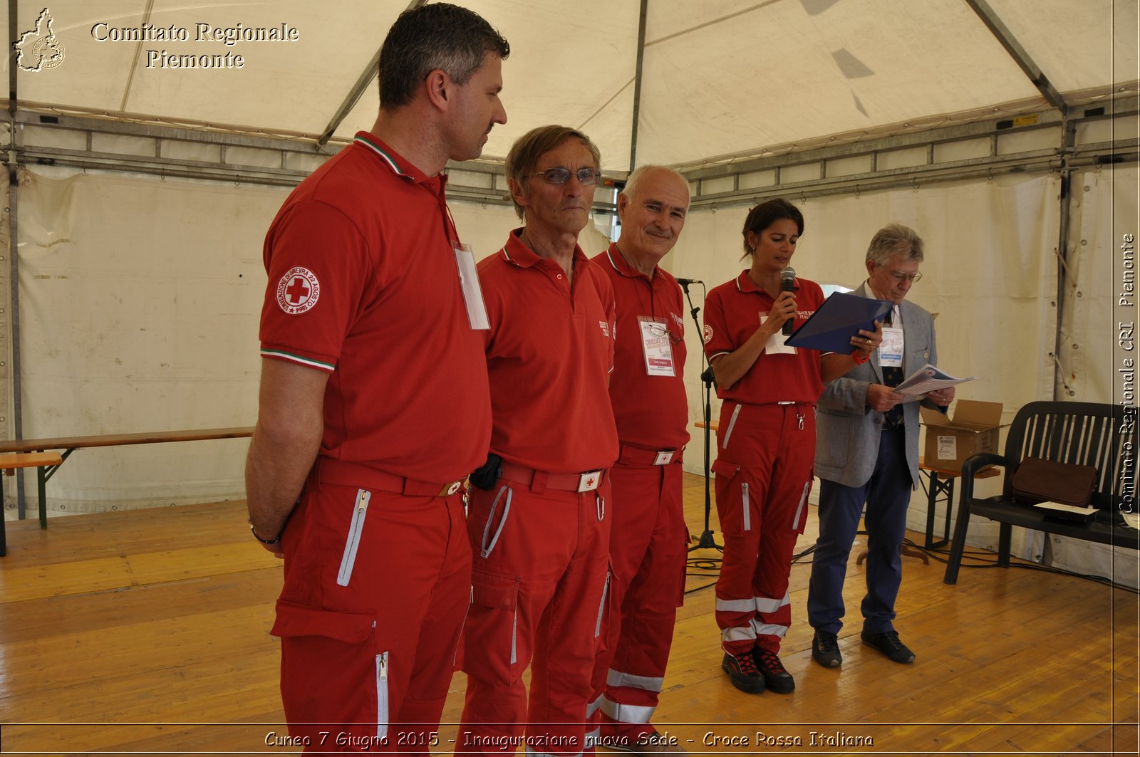 Cuneo 7 Giugno 2015 - Inaugurazione nuova Sede - Croce Rossa Italiana- Comitato Regionale del Piemonte