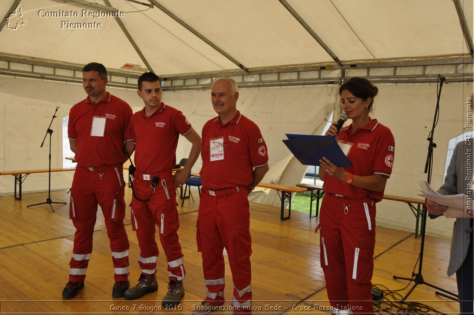 Cuneo 7 Giugno 2015 - Inaugurazione nuova Sede - Croce Rossa Italiana- Comitato Regionale del Piemonte