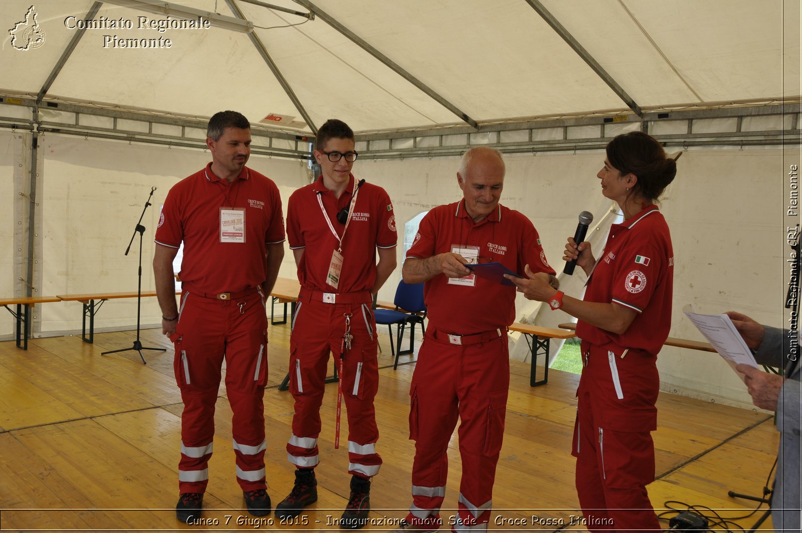 Cuneo 7 Giugno 2015 - Inaugurazione nuova Sede - Croce Rossa Italiana- Comitato Regionale del Piemonte