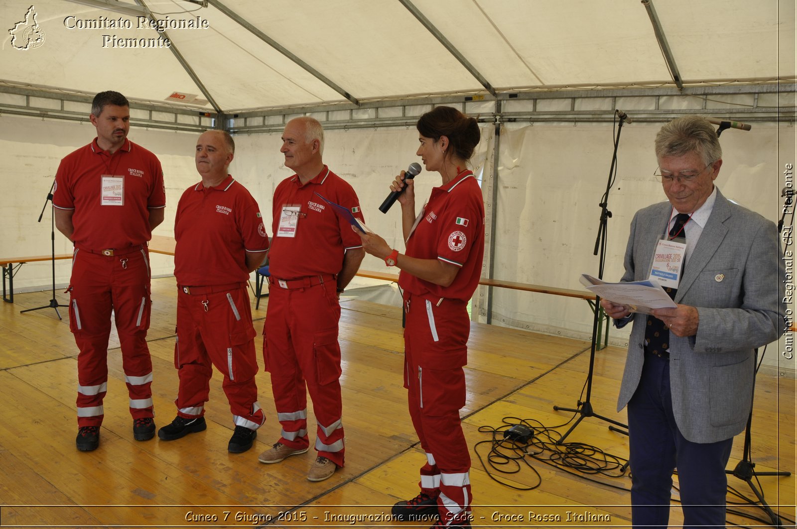 Cuneo 7 Giugno 2015 - Inaugurazione nuova Sede - Croce Rossa Italiana- Comitato Regionale del Piemonte