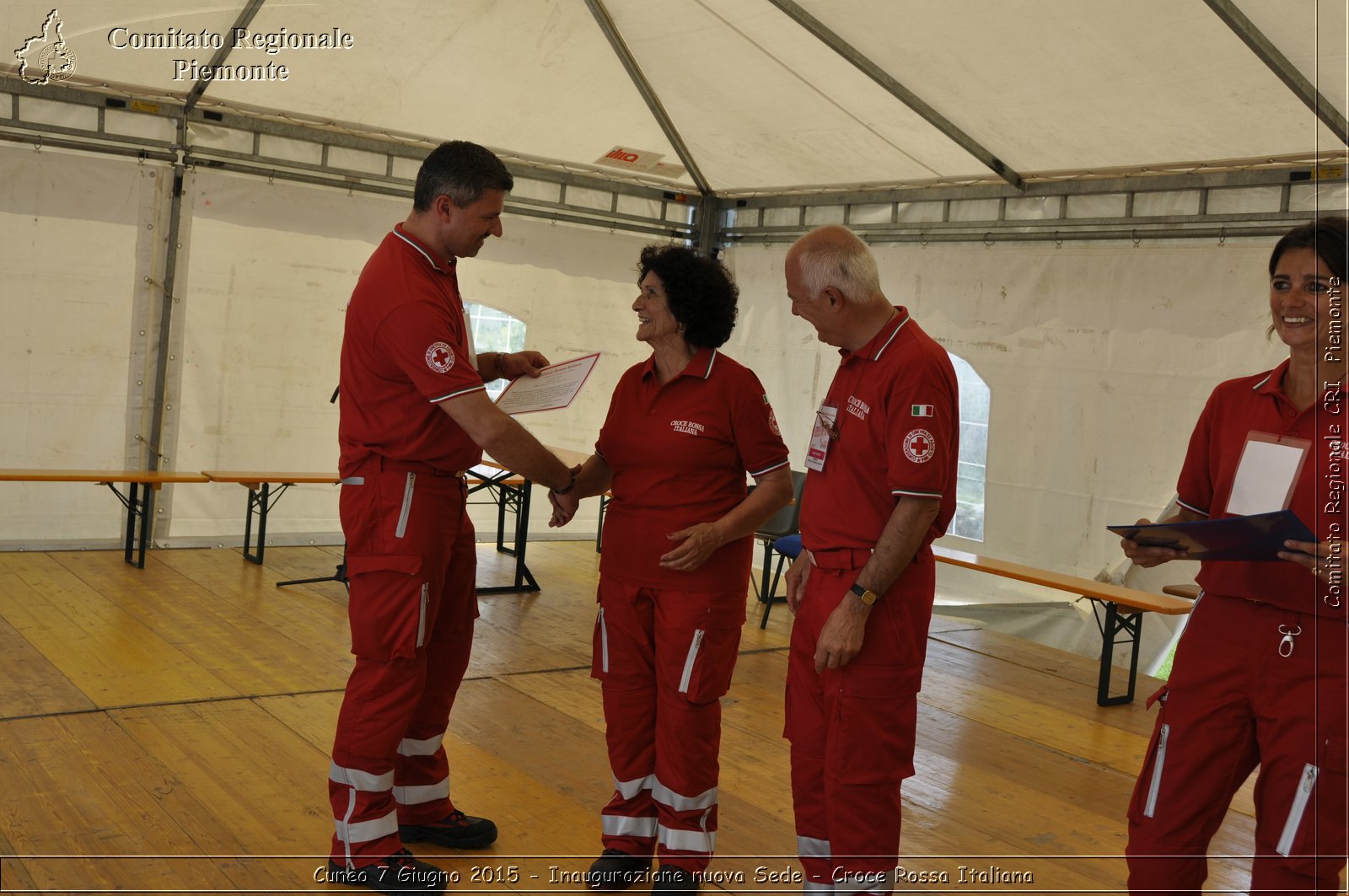 Cuneo 7 Giugno 2015 - Inaugurazione nuova Sede - Croce Rossa Italiana- Comitato Regionale del Piemonte