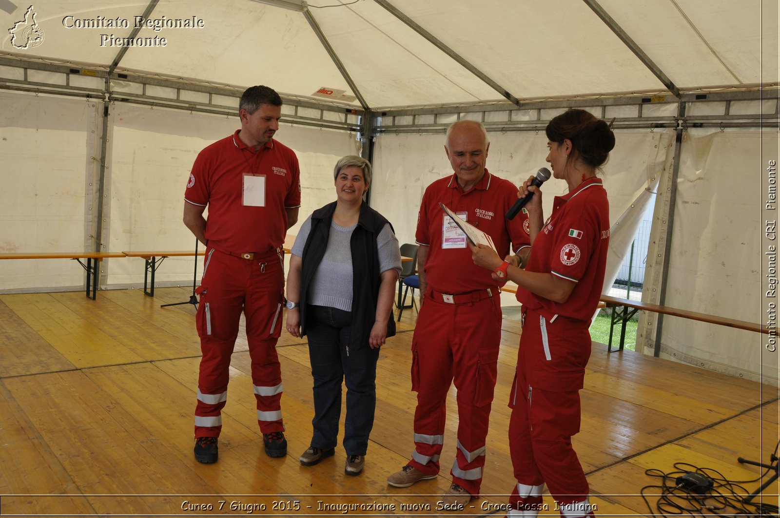 Cuneo 7 Giugno 2015 - Inaugurazione nuova Sede - Croce Rossa Italiana- Comitato Regionale del Piemonte