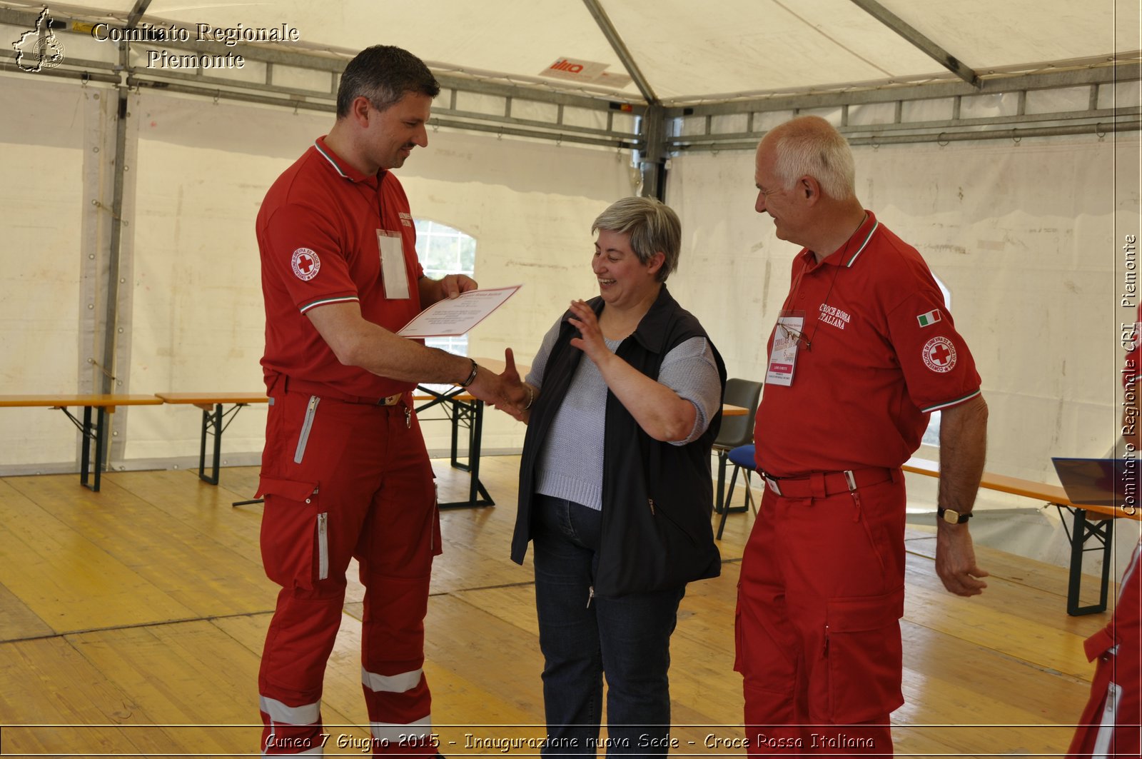 Cuneo 7 Giugno 2015 - Inaugurazione nuova Sede - Croce Rossa Italiana- Comitato Regionale del Piemonte