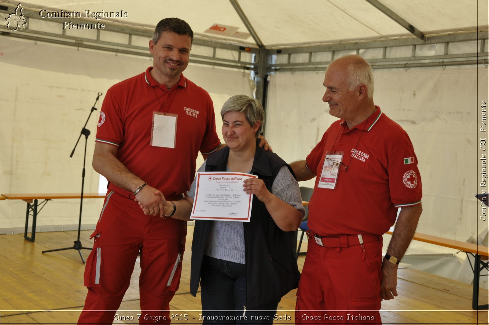 Cuneo 7 Giugno 2015 - Inaugurazione nuova Sede - Croce Rossa Italiana- Comitato Regionale del Piemonte