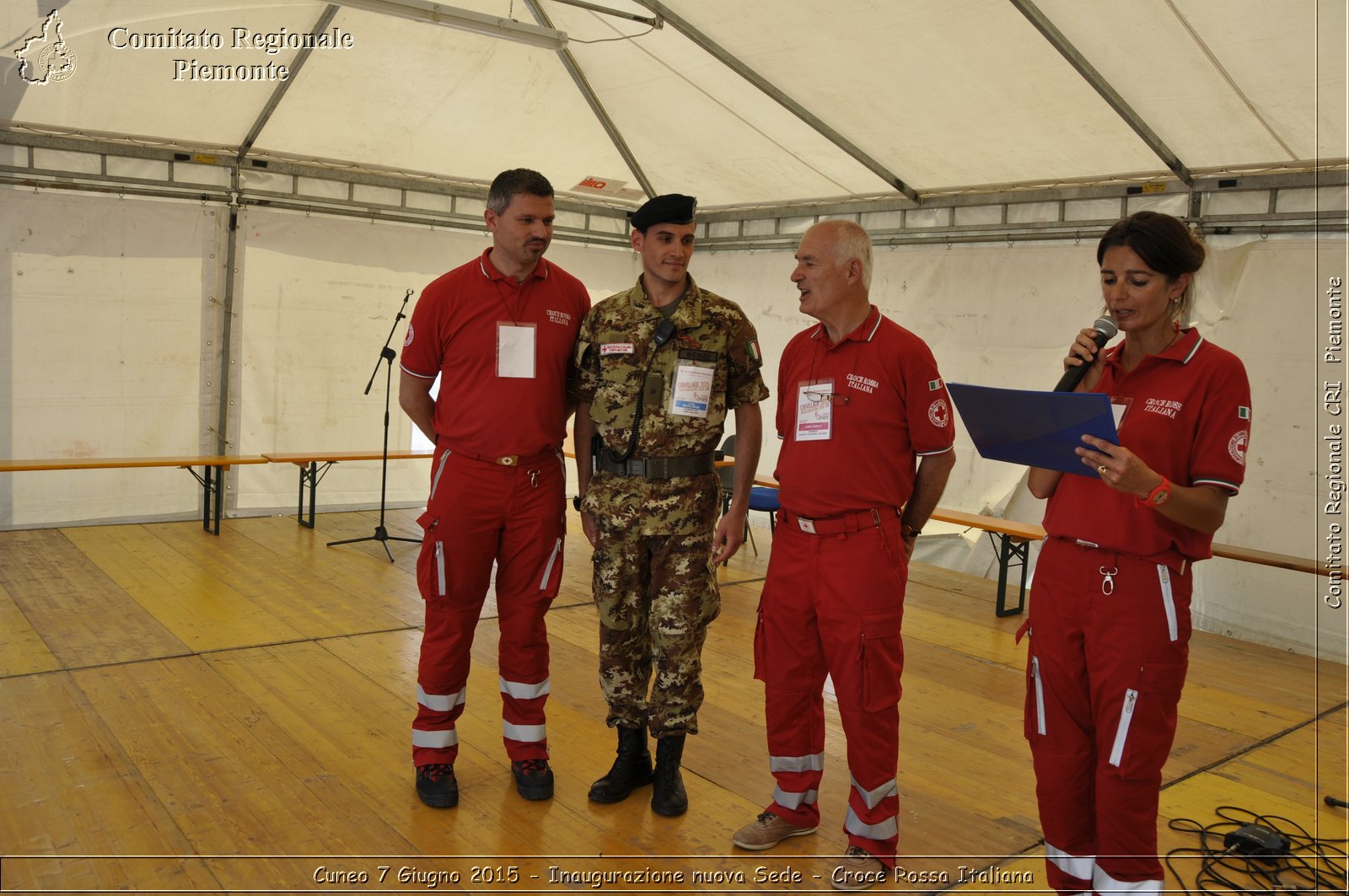 Cuneo 7 Giugno 2015 - Inaugurazione nuova Sede - Croce Rossa Italiana- Comitato Regionale del Piemonte