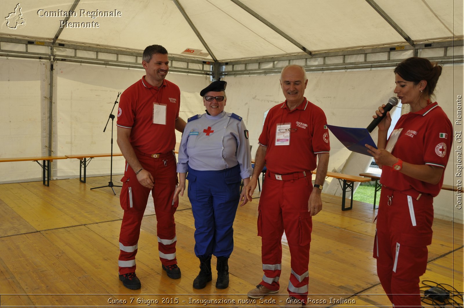 Cuneo 7 Giugno 2015 - Inaugurazione nuova Sede - Croce Rossa Italiana- Comitato Regionale del Piemonte