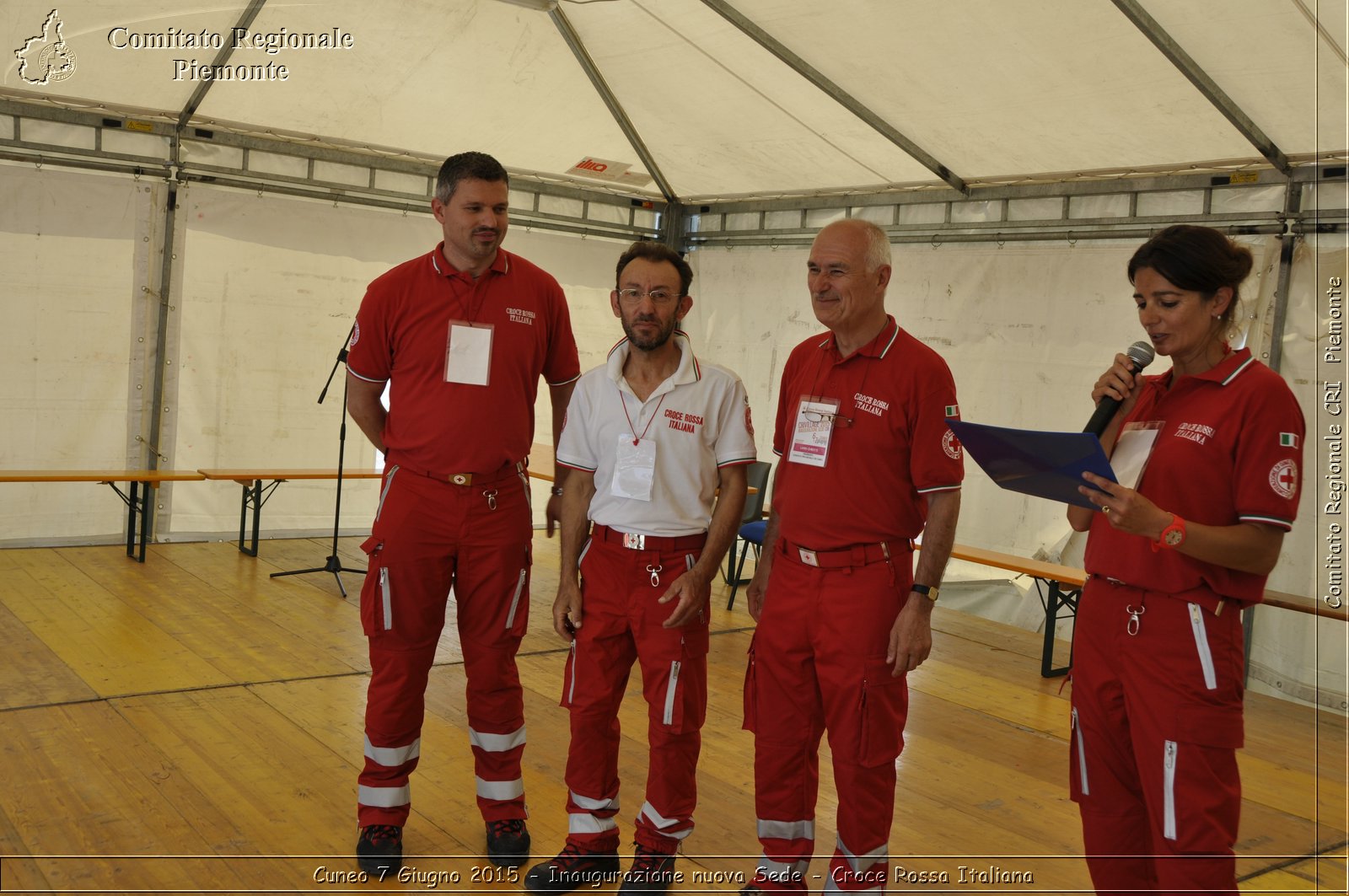 Cuneo 7 Giugno 2015 - Inaugurazione nuova Sede - Croce Rossa Italiana- Comitato Regionale del Piemonte