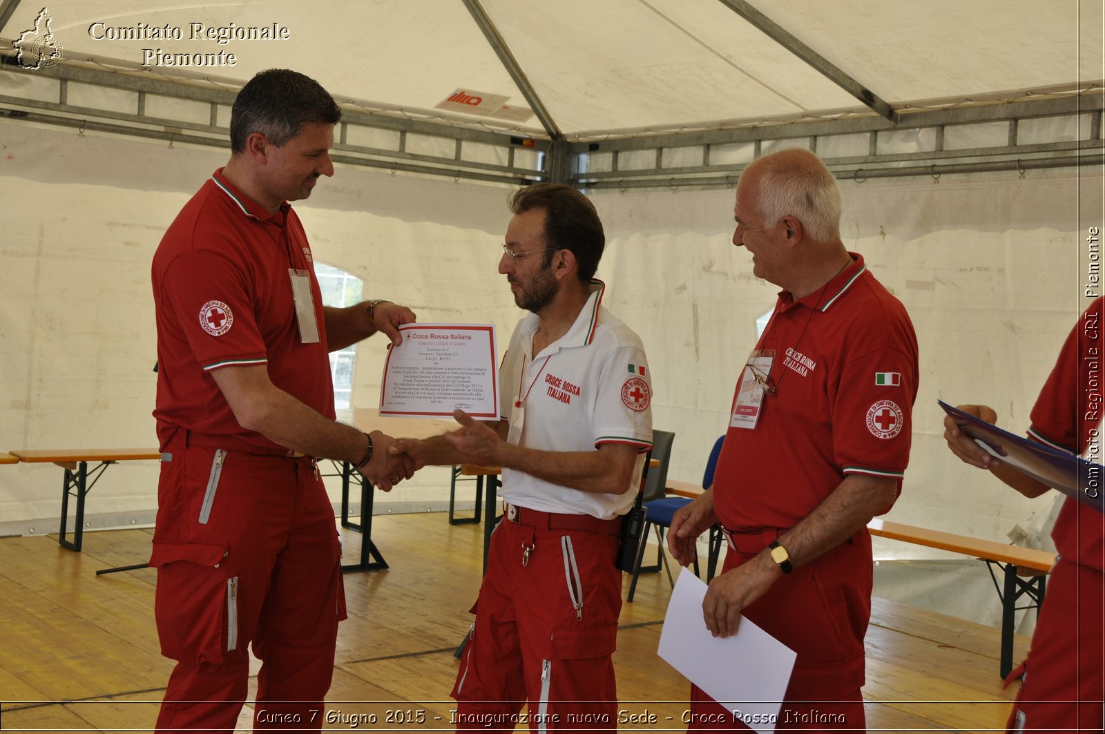 Cuneo 7 Giugno 2015 - Inaugurazione nuova Sede - Croce Rossa Italiana- Comitato Regionale del Piemonte