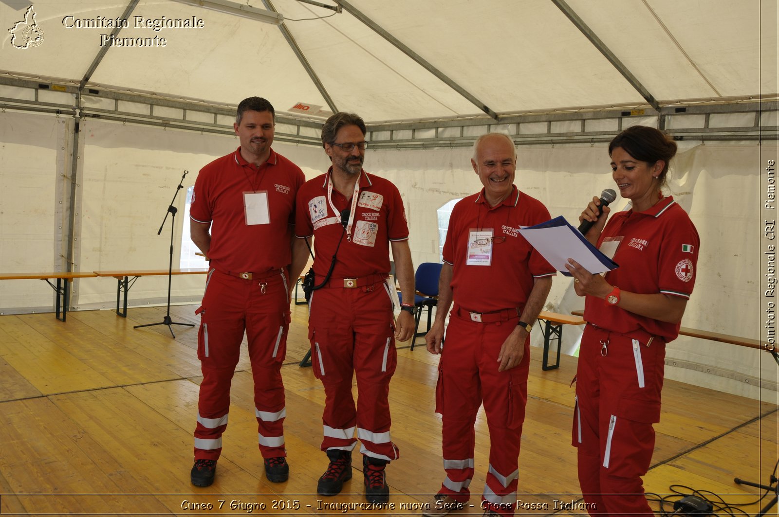 Cuneo 7 Giugno 2015 - Inaugurazione nuova Sede - Croce Rossa Italiana- Comitato Regionale del Piemonte