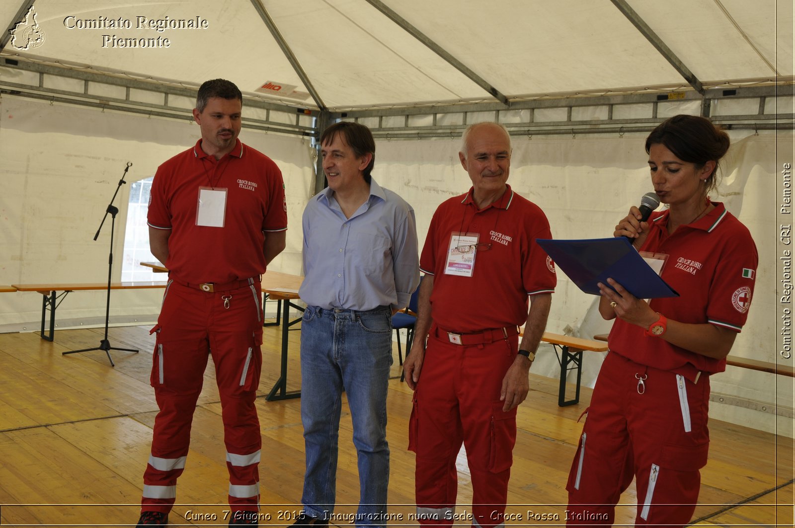 Cuneo 7 Giugno 2015 - Inaugurazione nuova Sede - Croce Rossa Italiana- Comitato Regionale del Piemonte