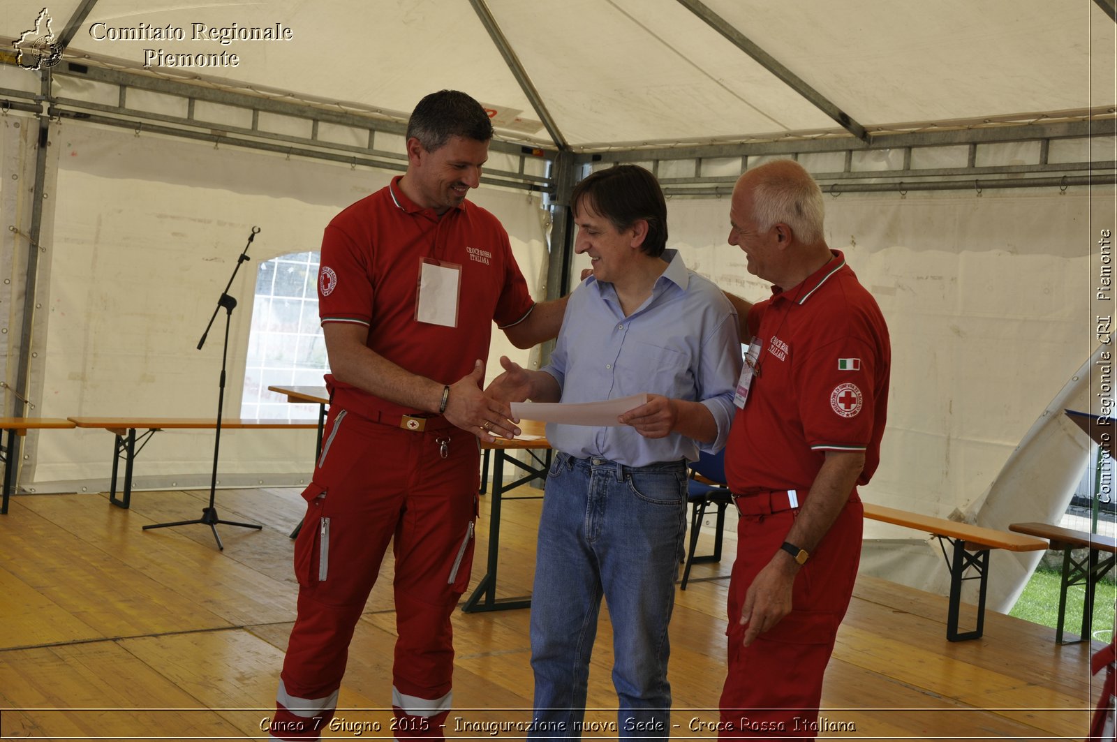 Cuneo 7 Giugno 2015 - Inaugurazione nuova Sede - Croce Rossa Italiana- Comitato Regionale del Piemonte