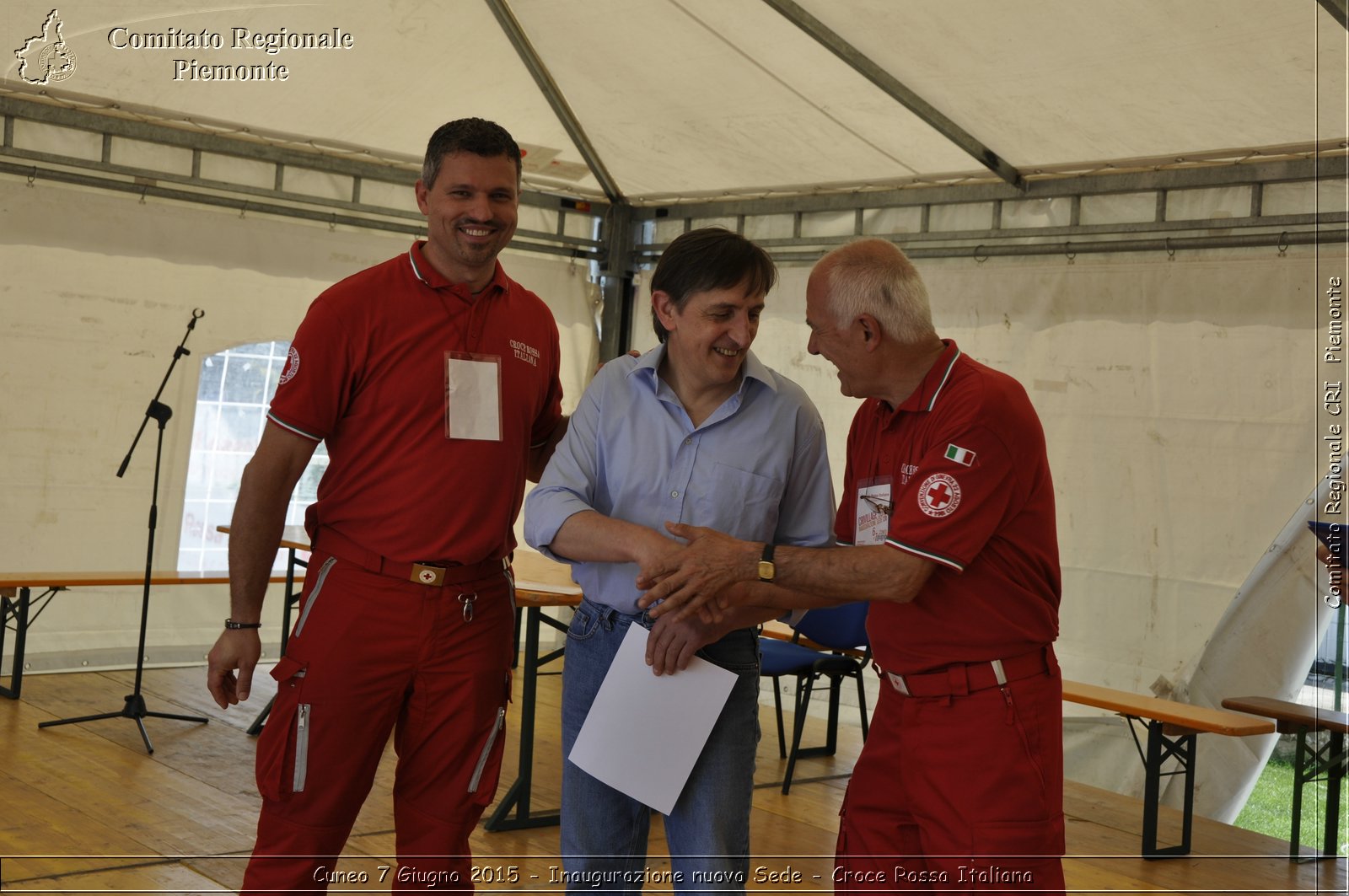 Cuneo 7 Giugno 2015 - Inaugurazione nuova Sede - Croce Rossa Italiana- Comitato Regionale del Piemonte