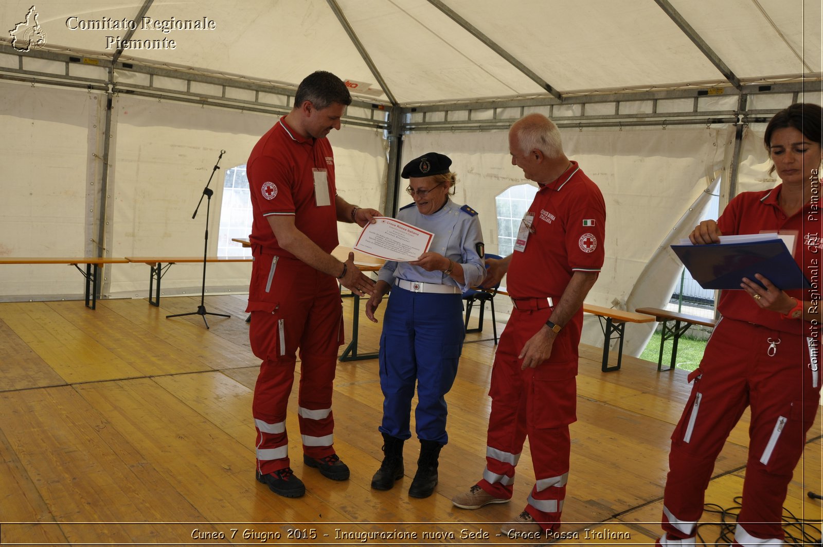 Cuneo 7 Giugno 2015 - Inaugurazione nuova Sede - Croce Rossa Italiana- Comitato Regionale del Piemonte