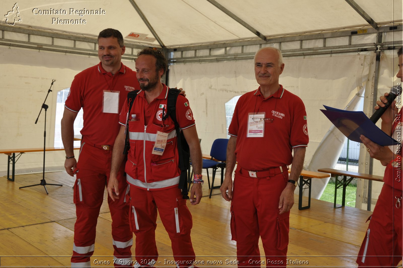 Cuneo 7 Giugno 2015 - Inaugurazione nuova Sede - Croce Rossa Italiana- Comitato Regionale del Piemonte