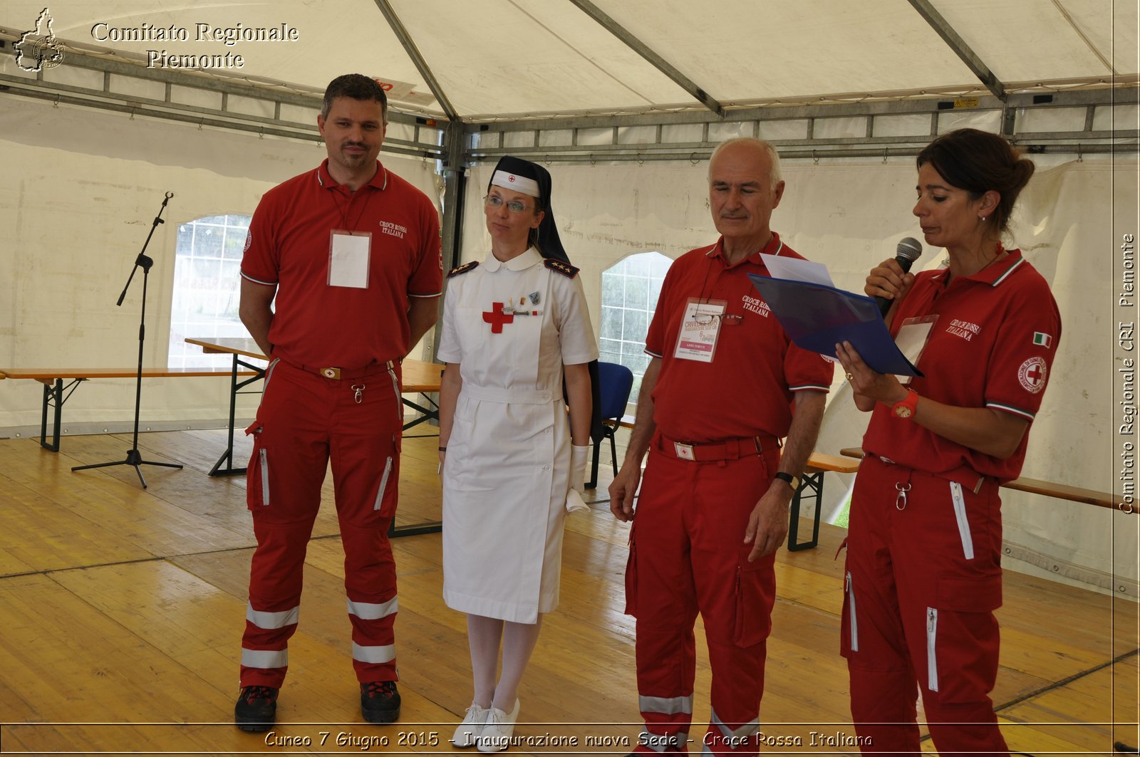 Cuneo 7 Giugno 2015 - Inaugurazione nuova Sede - Croce Rossa Italiana- Comitato Regionale del Piemonte