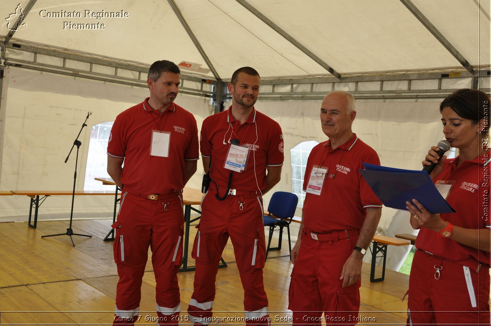 Cuneo 7 Giugno 2015 - Inaugurazione nuova Sede - Croce Rossa Italiana- Comitato Regionale del Piemonte