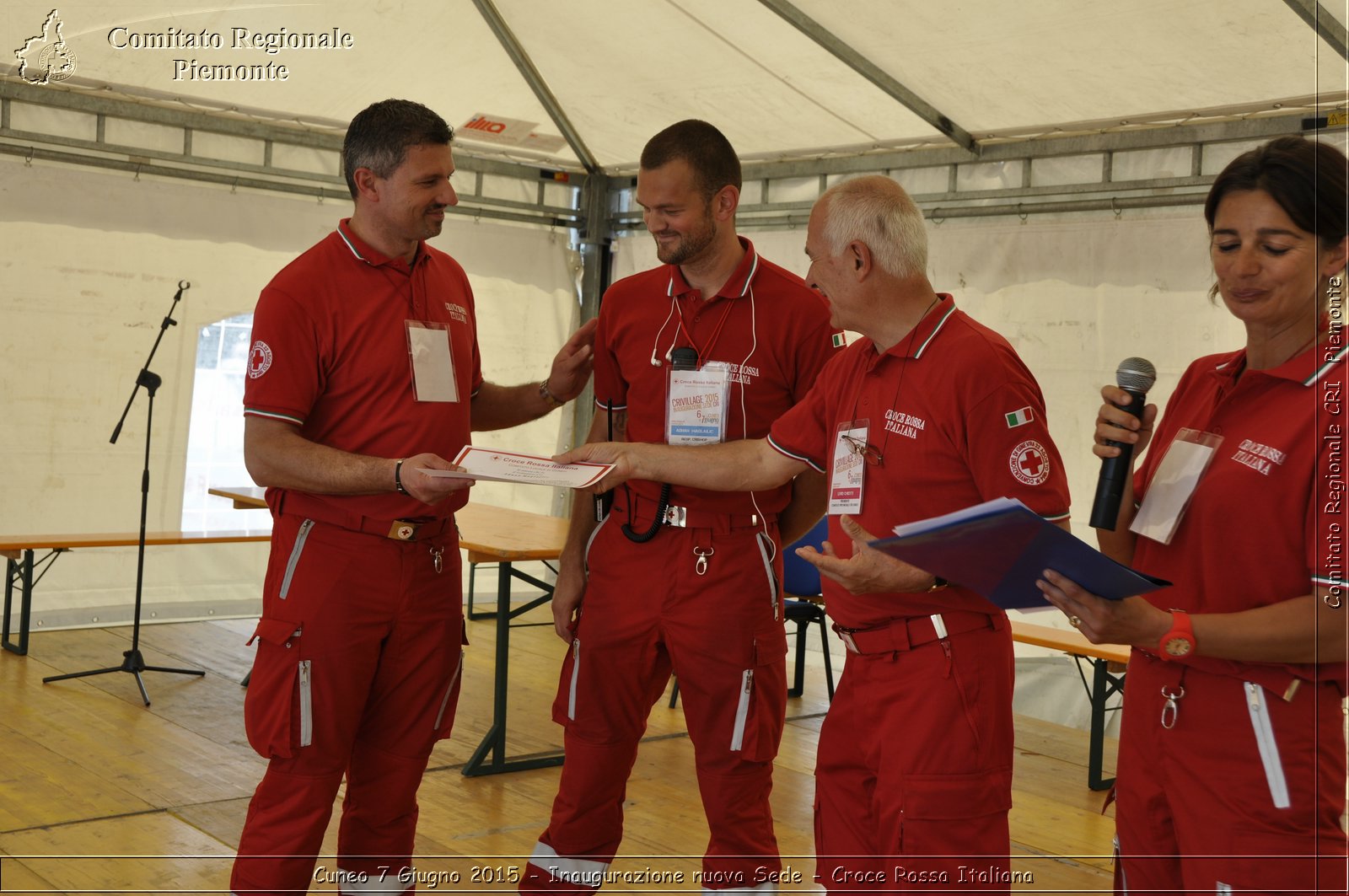 Cuneo 7 Giugno 2015 - Inaugurazione nuova Sede - Croce Rossa Italiana- Comitato Regionale del Piemonte