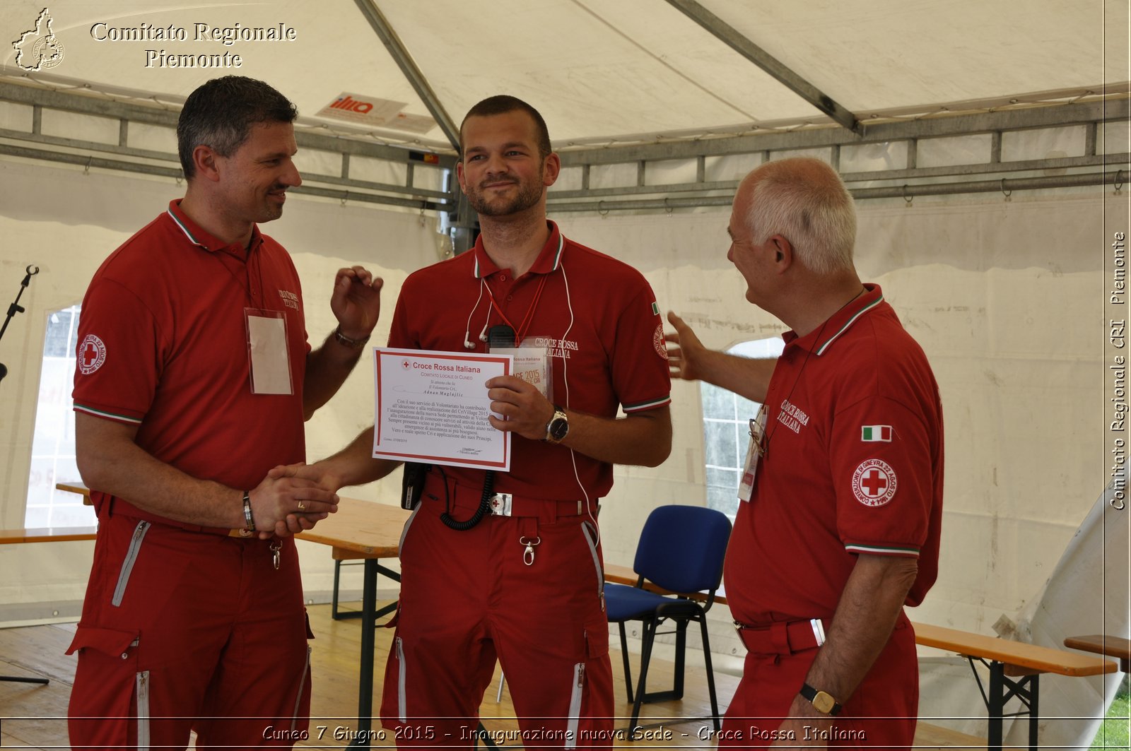 Cuneo 7 Giugno 2015 - Inaugurazione nuova Sede - Croce Rossa Italiana- Comitato Regionale del Piemonte