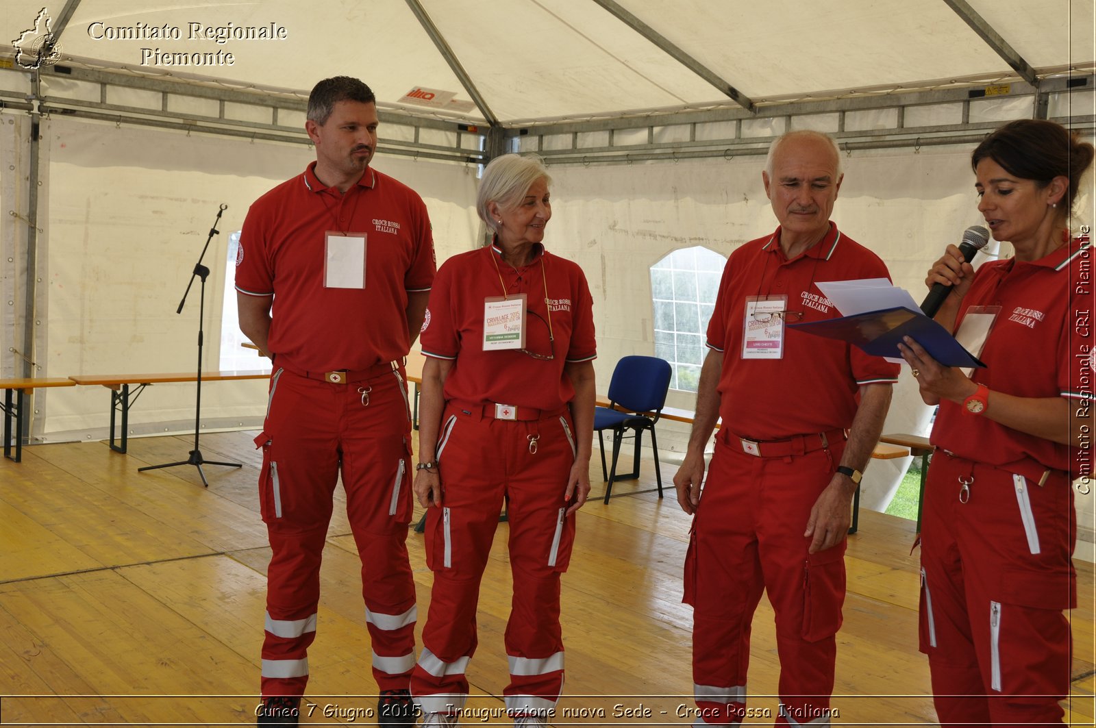 Cuneo 7 Giugno 2015 - Inaugurazione nuova Sede - Croce Rossa Italiana- Comitato Regionale del Piemonte