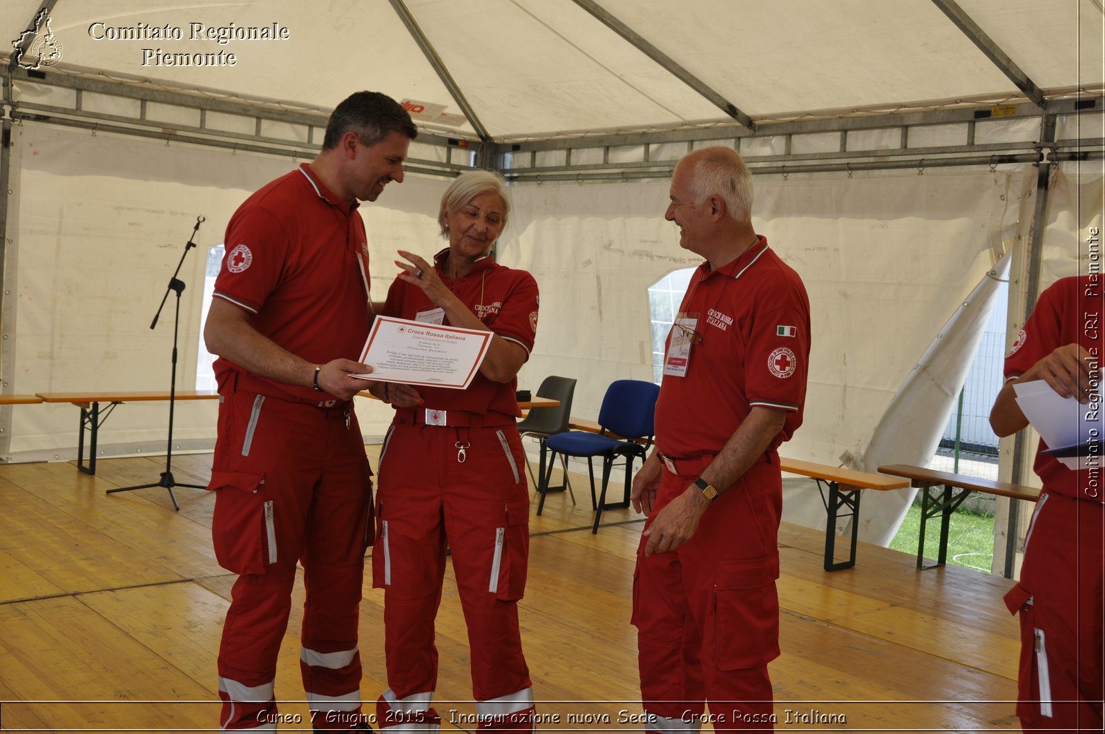 Cuneo 7 Giugno 2015 - Inaugurazione nuova Sede - Croce Rossa Italiana- Comitato Regionale del Piemonte