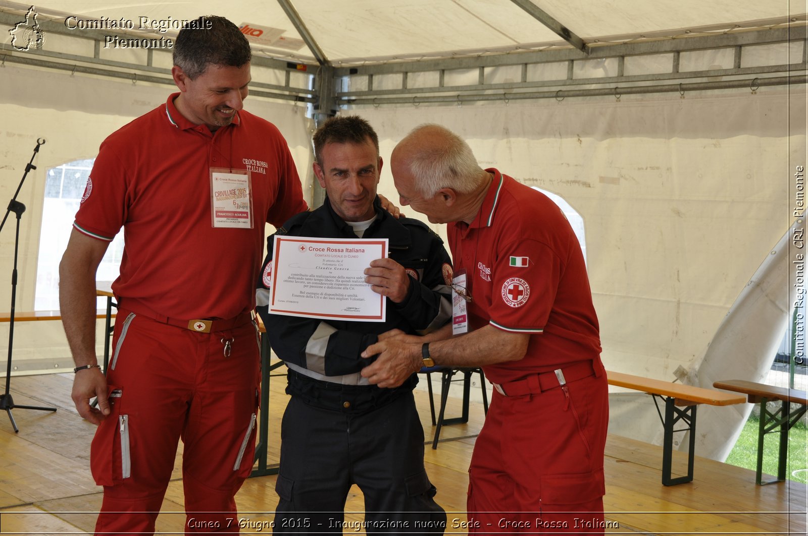 Cuneo 7 Giugno 2015 - Inaugurazione nuova Sede - Croce Rossa Italiana- Comitato Regionale del Piemonte