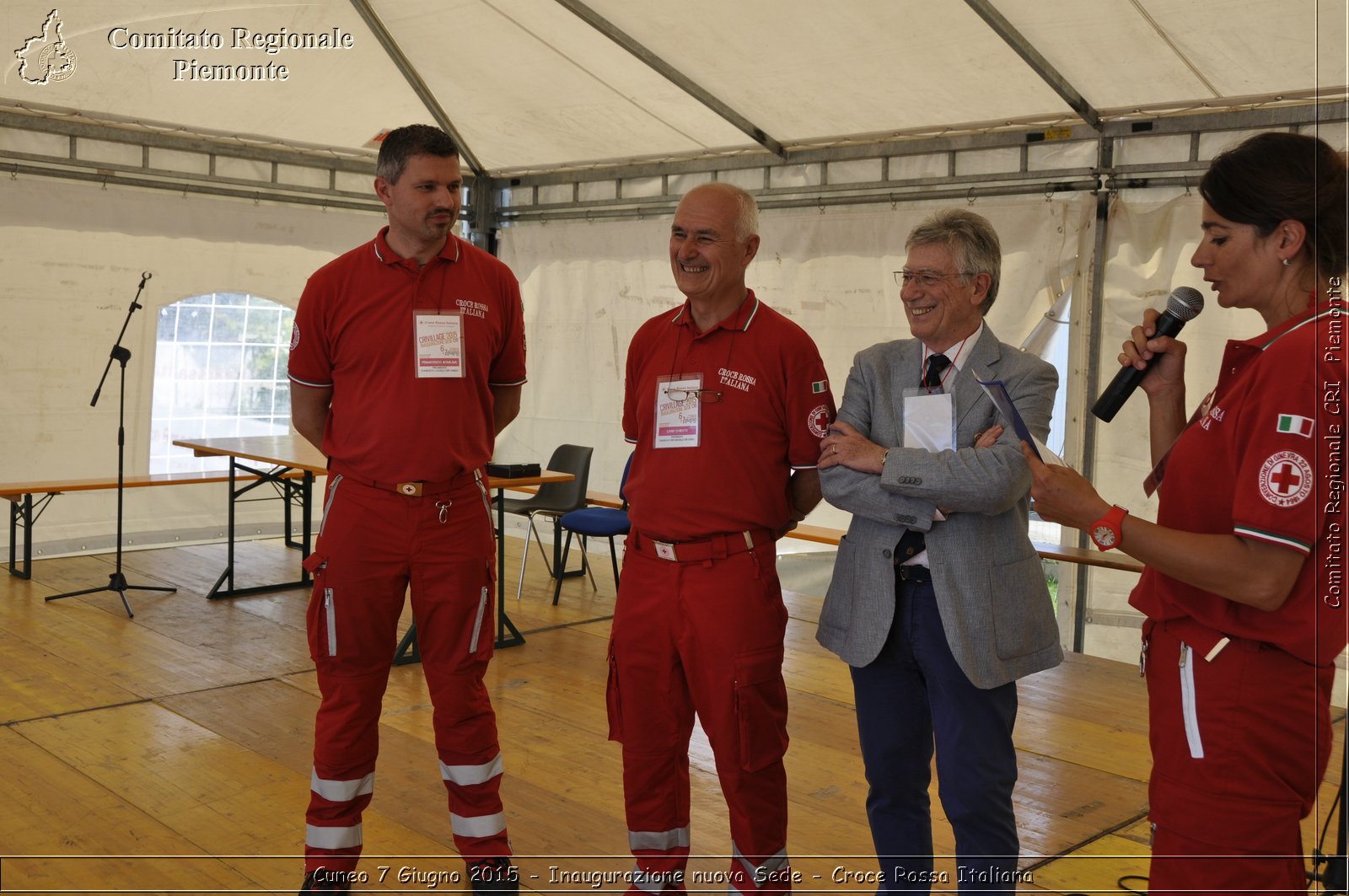 Cuneo 7 Giugno 2015 - Inaugurazione nuova Sede - Croce Rossa Italiana- Comitato Regionale del Piemonte