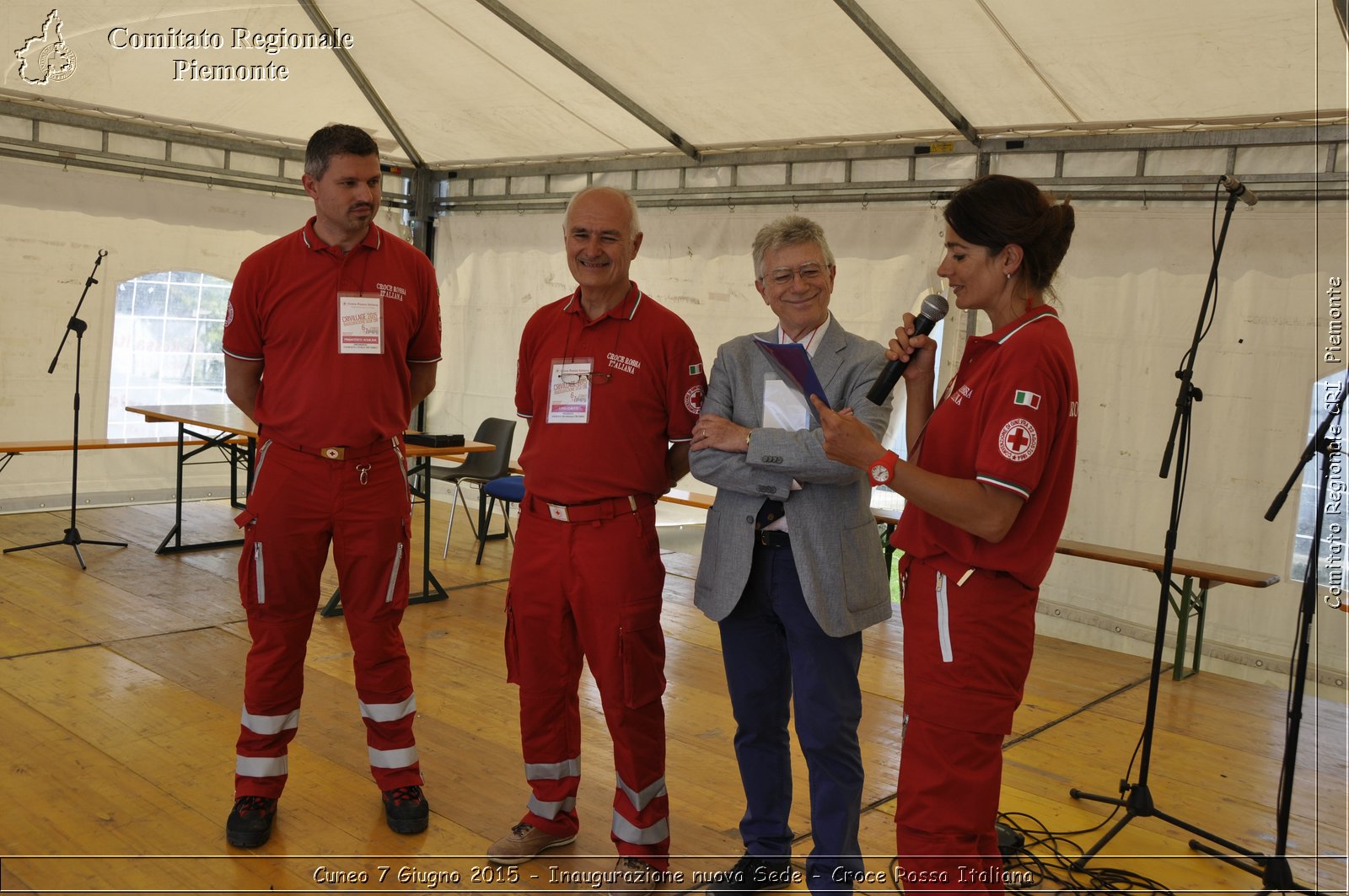 Cuneo 7 Giugno 2015 - Inaugurazione nuova Sede - Croce Rossa Italiana- Comitato Regionale del Piemonte